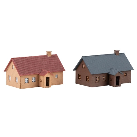 Faller 232184 - Dwa wiejskie domy, 68 x 63 x 40 mm (2 x).