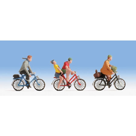 Noch 45898 - Rowerzyści / 3szt.