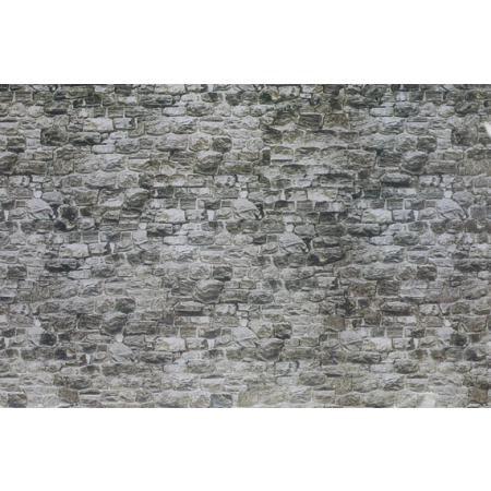 Noch 57700 - Karton modelarski, mur z granitu 64x15cm