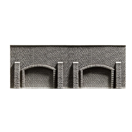 Noch 58059 - Mur oporowy z arkadami, 66,8x12,5cm