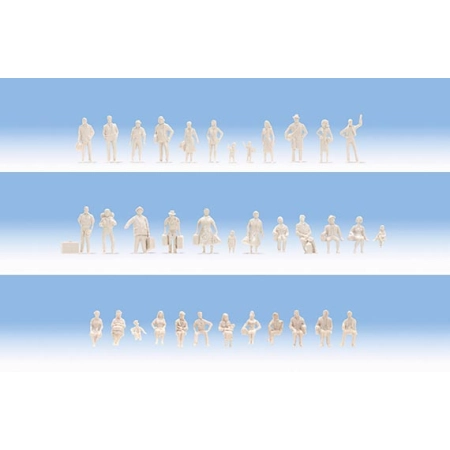 Noch 14985 - Figurki do samodzielnego pomalowania 72szt