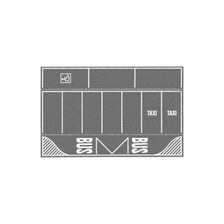 Noch 60720 - 2x parking szary, 22x14cm