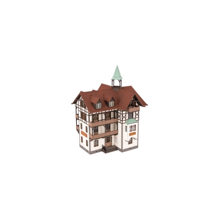 Noch 66407 - Romantyczny hotel „Schönblick”, wycinany laserowo