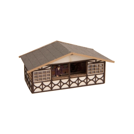 Noch 14392 - Laser-Cut minis stragan na jarmarku świątecznym