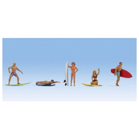 Noch 15853 - Surferzy, 5 figurek