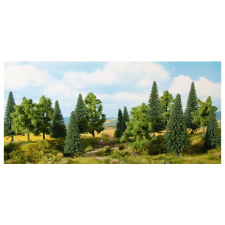 Noch 24622 - Las mieszany, 6 elementów, wysokość 14-18 cm