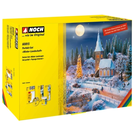 Noch 60815 - Zestaw "Krajobraz zimowy" - Noch Perfect Set