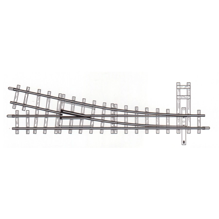 Bemo 4010000 - Rozjazd prawy 12', 147mm, R515