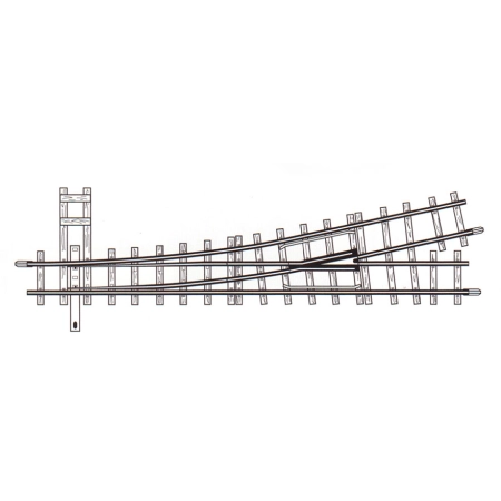Bemo 4011000 - Rozjazd lewy 12', 147mm, R515