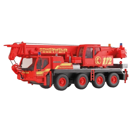 Kibri 13041 - Dźwig strażacki LIEBHERR LTM 1050/4.