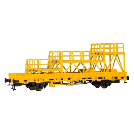 Kibri 26262 - Wagon platforma z podestem do montażu sieci trakcyjnej