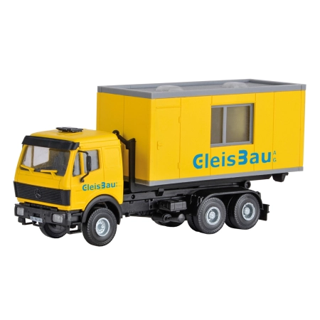 Kibri 16310 - Mercedes LP z kontenerem GleisBau.