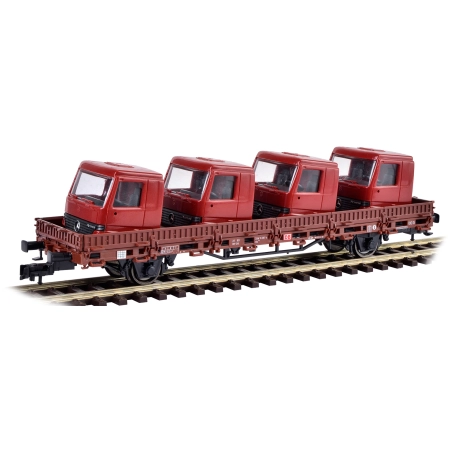 Kibri 26253 - Wagon platforma zładunkiem kabin kierowcy, DBAG, Ep.VI