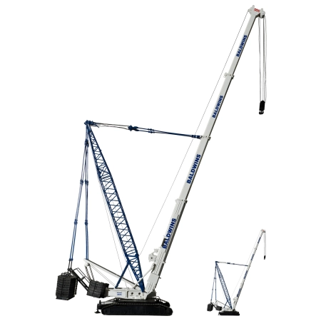 Kibri 13022 - Dźwig Liebherr LTR 1800 Tele Derrick