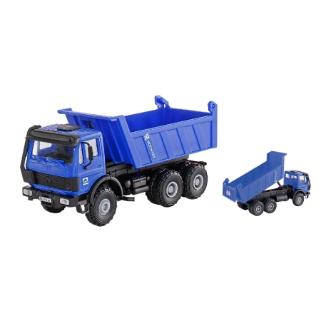 Kibri 14057 - MB Actros, 3-osiowa wywrotka "Hochtief".