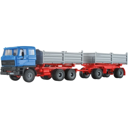 Kibri 14651 - DAF wywrotka z przyczepą Meiller