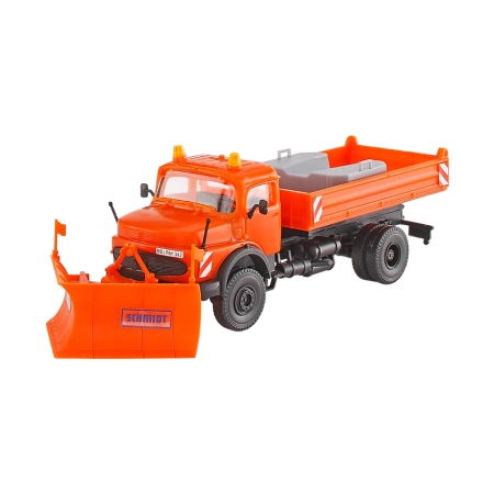 Kibri 15001 - Mercedes LAk 1624 z pługiem do odśnieżania