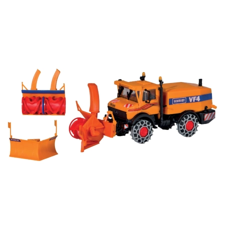 Kibri 15011 - Unimog z osprzętem do odśnieżania