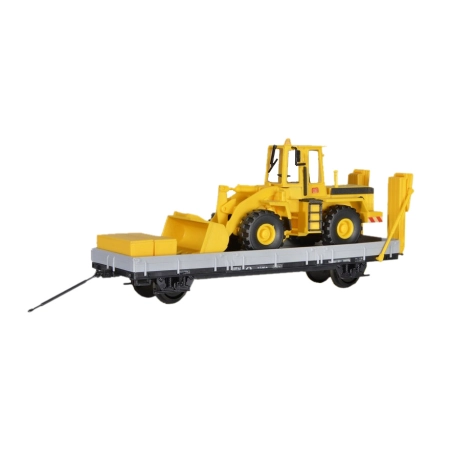 Kibri 16308 - Wagon Robel 55.54 z ładowarką kołową Faun F1310.