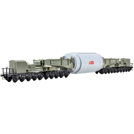 Kibri 16507 - Wagon specjalny Uaai 687.9 z ładunkiem