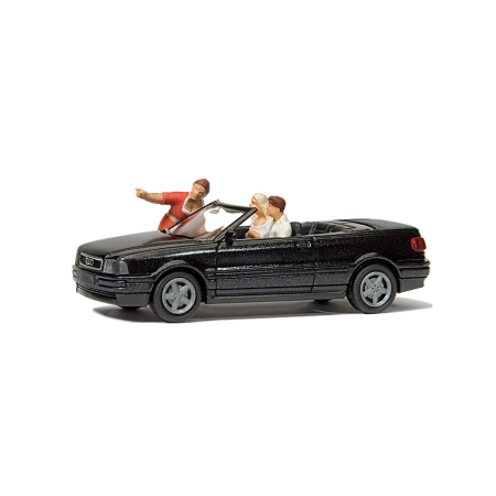 Preiser 33257 - Audi kabriolet z figurkami