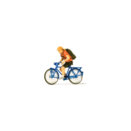 Preiser 28175 - Kurier rowerowy