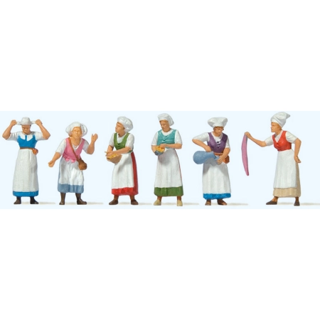 Preiser 24760 - Średniowieczny rynek, zestaw 1