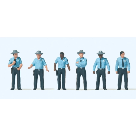 Preiser 10798 - Amerykańska policja drogowa