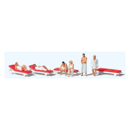 Preiser 10801 - Bywalcy sauny