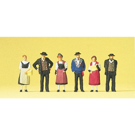 Preiser 10509 - Mieszkańcy Urni w strojach ludowych