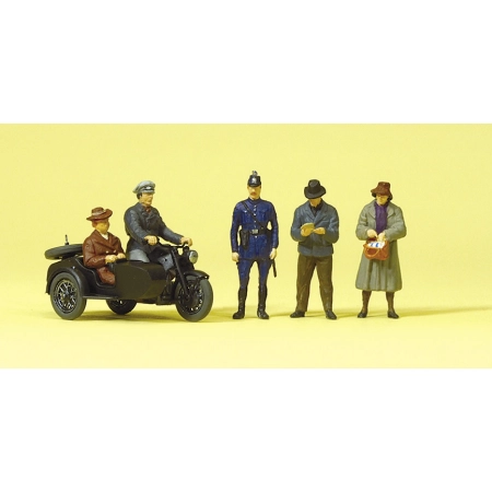 Preiser 10565 - Motocykle Zündapp KS 750 z B