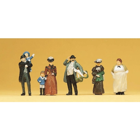 Preiser 12176 - Przechodnie 1900