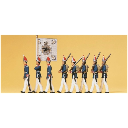 Preiser 12188 - 1 Pułk Gwardii, Poczdam 1894