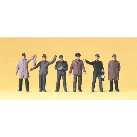 Preiser 14018 - Personel manewrowy DB