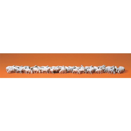 Preiser 14411 - Stado owiec, 60 figurek