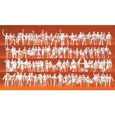 Preiser 16325 - Personel kolejowy i podróżni