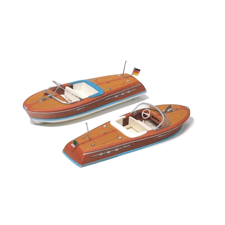 Preiser 17304 - Dwie łodzie motorowe, zestaw