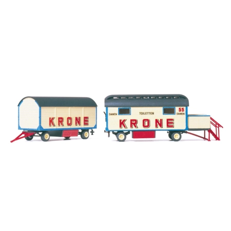 Preiser 21052 - Cyrkowe wozy toaletowy damskie, Krone