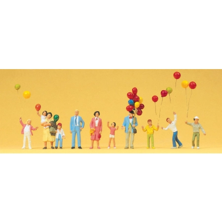 Preiser 24659 - Sprzedaż balonów