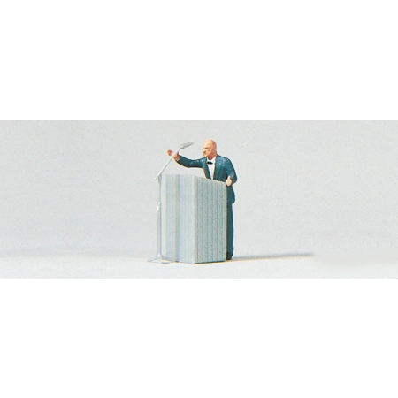 Preiser 28035 - Figurka: Człowiek na mównicy