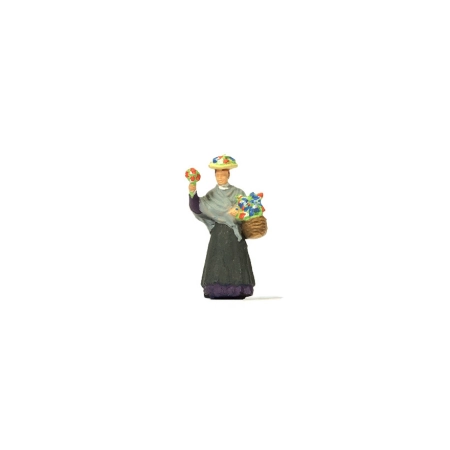 Preiser 28106 - Figurka: Kwiaciarka