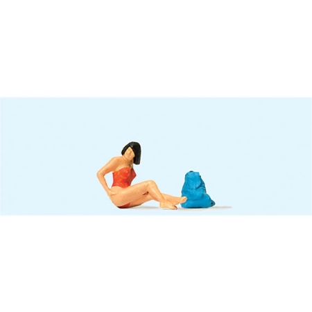 Preiser 28127 - Figurka: Kobieta na plaży
