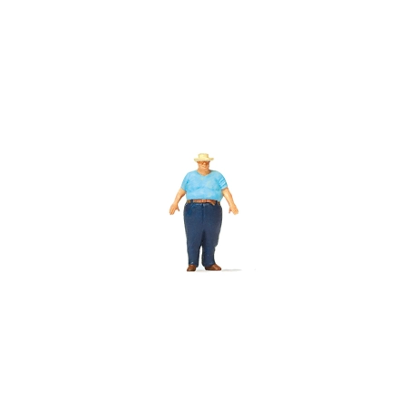 Preiser 28128 - Figurka: Mężczyzna XXL