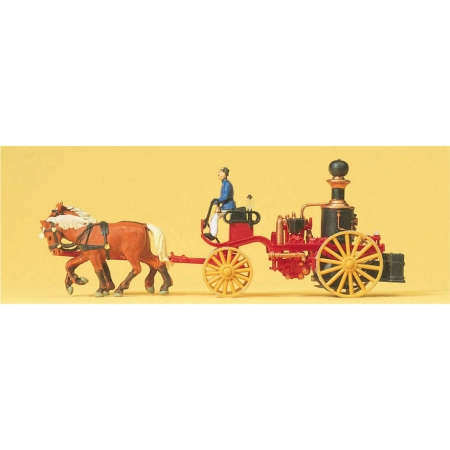 Preiser 30428 - Zaprzęg konny straży pożarnej oko?o 1900 ...
