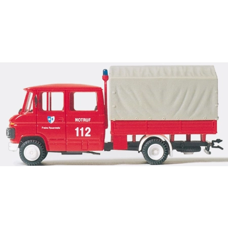 Preiser 35015 - Wóz strażacki, z plandeką