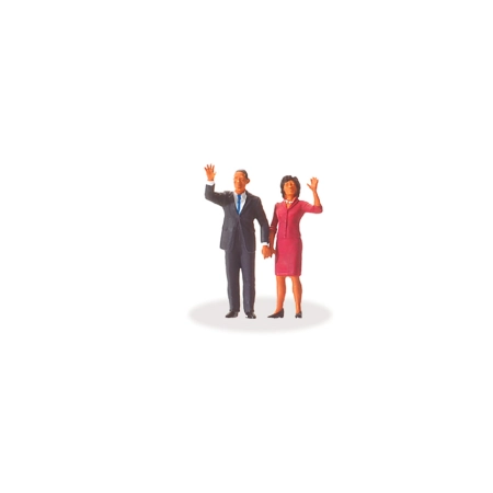 Preiser 28144 - Prezydent Obama i Pierwsza dama
