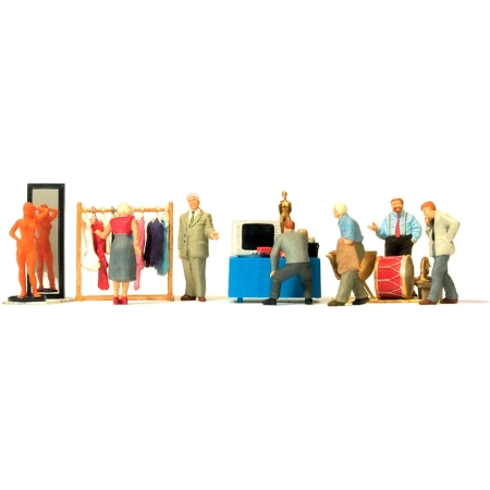 Preiser 10619 - Pchli targ (3)