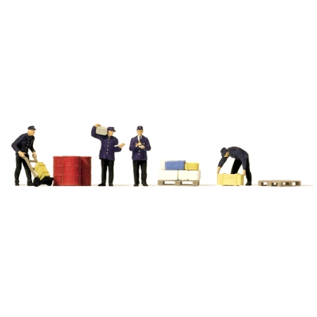 Preiser 75050 - Personel magazynu towarowego