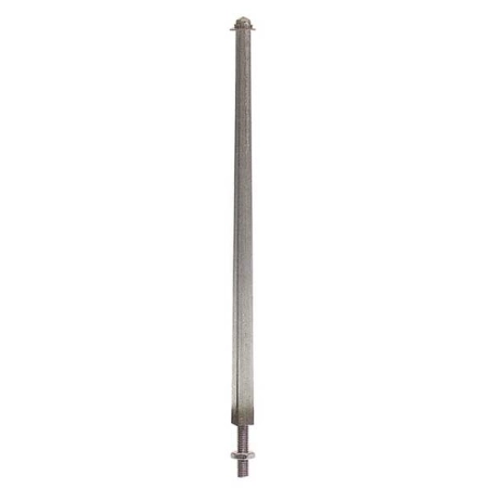 Sommerfeldt 191 - 5 masztów bez wspornika, 100 mm wysokości, aluminium