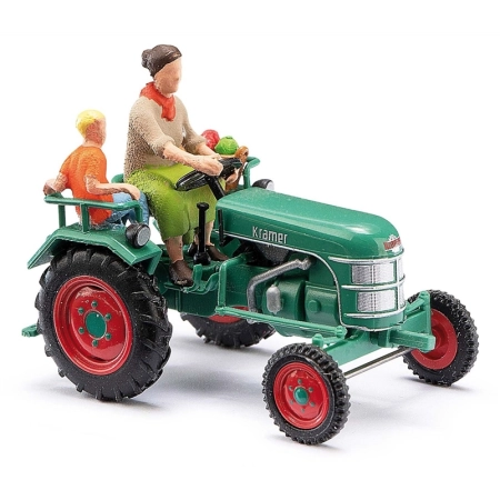 Busch 40071 - Traktor Kramer KL 11 z żoną i dzieckiem rolnika